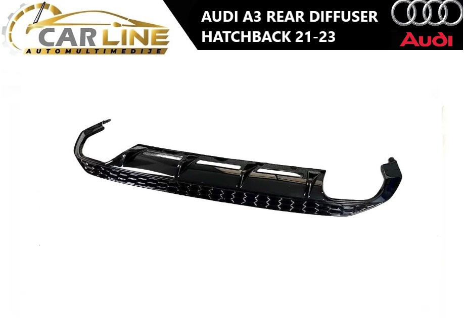 AUDI A3 ZADNJI DIFUZOR HATCBACK 21-23