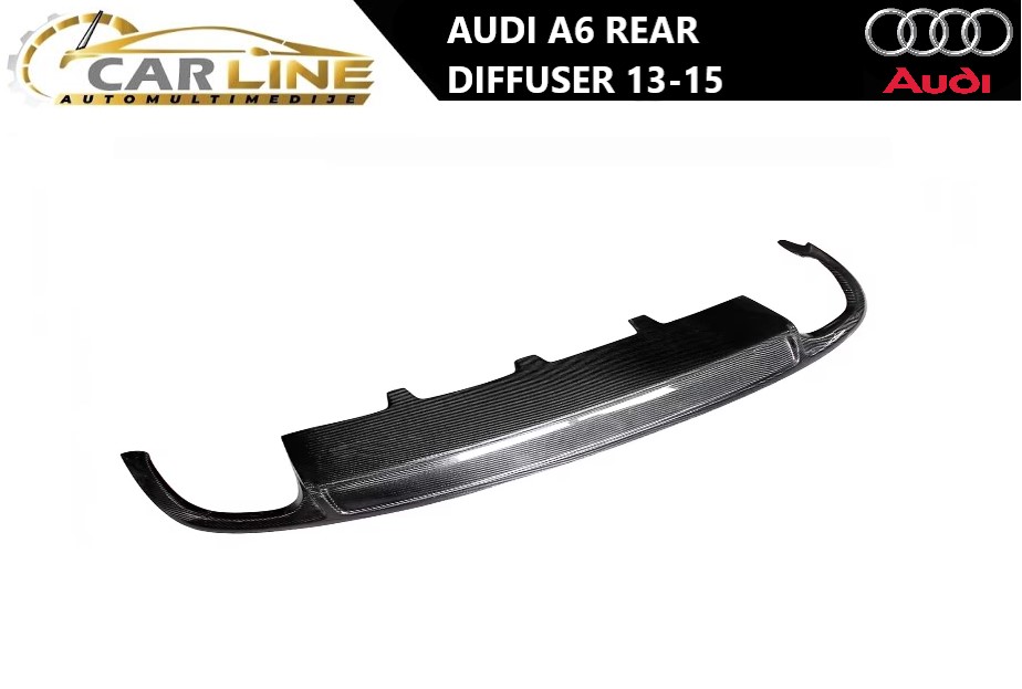 AUDI A6 ZADNJI DIFUZOR  13-15