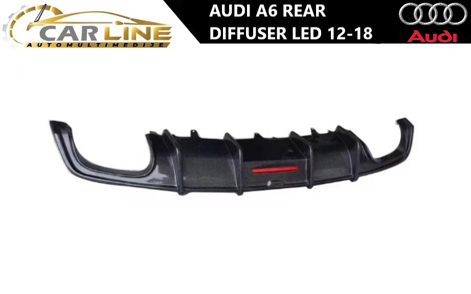 AUDI A6 ZADNJI DIFUZOR LED 12-18