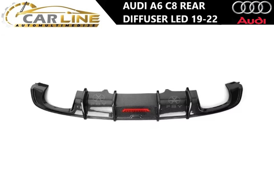 AUDI A6 ZADNJI DIFUZOR LED 19-22