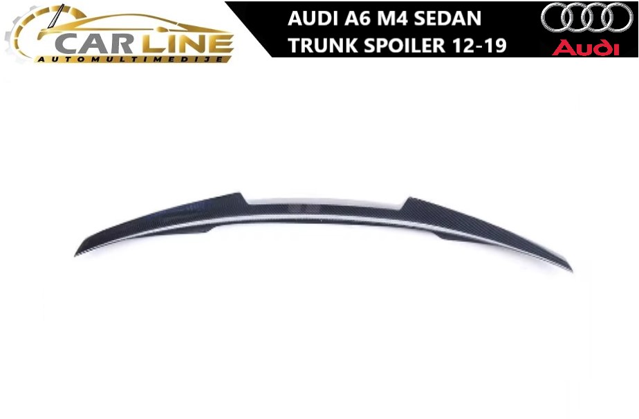 AUDI A6 SEDAN M4 SPOILER 12-19