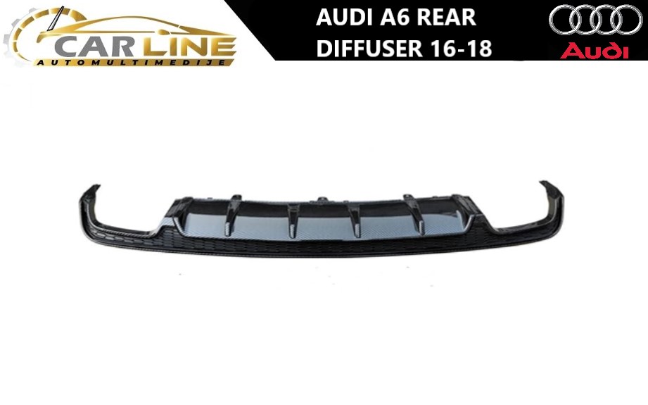AUDI A6 ZADNJI DIFUZOR 16-18