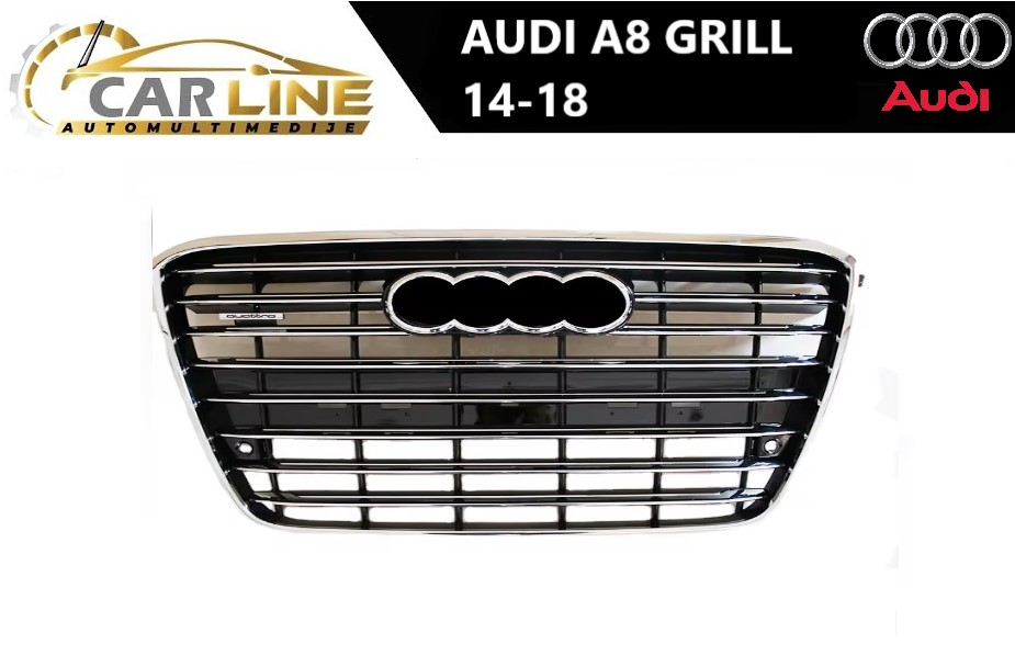 AUDI A8 PREDNJI GRILL 14-18 V3