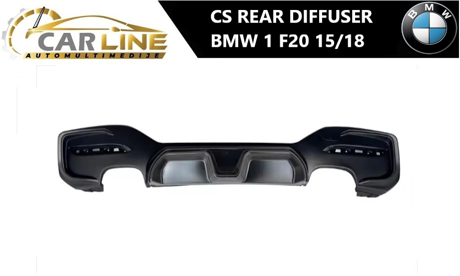 BMW 1 F20 CS ZADNJI DIFUZOR 15-18