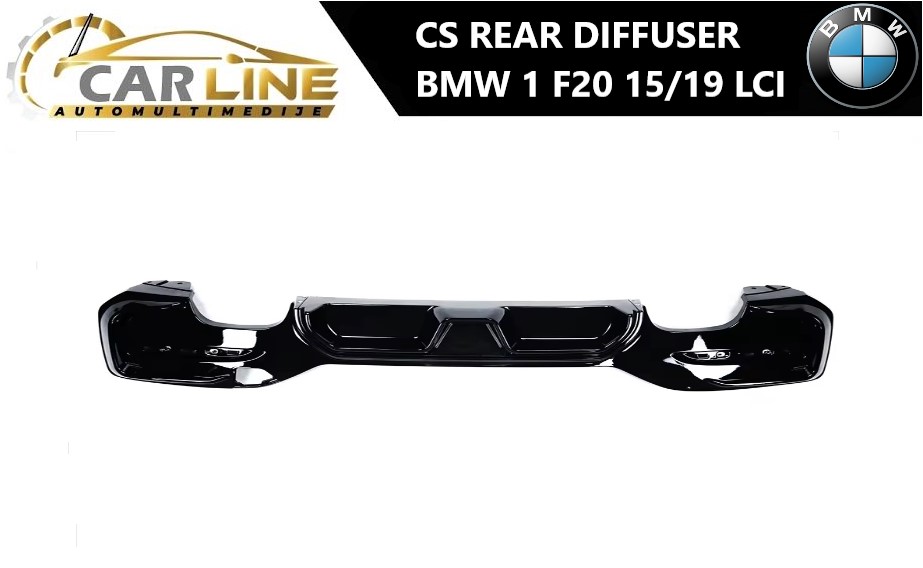 BMW 1 F20 CS ZADNJI DIFUZOR LCI 15-19