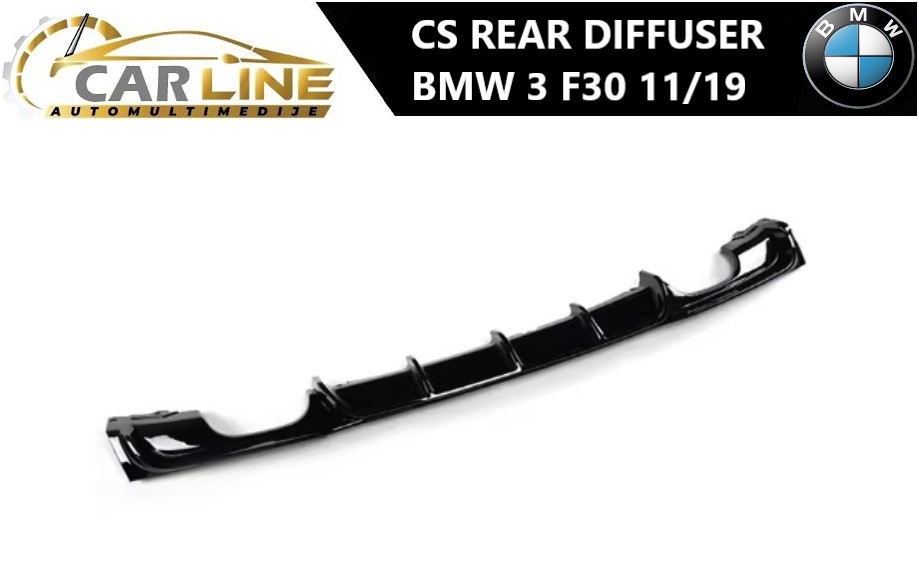 BMW 3 F30 CS ZADNJI DIFUZOR  11-19