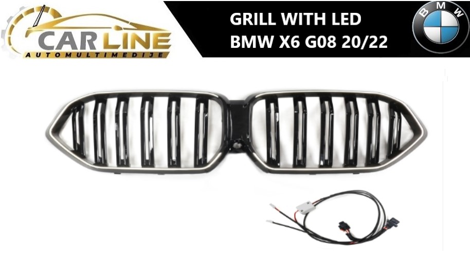 BMW X6 G06 LED PREDNJI GRILL 20-22