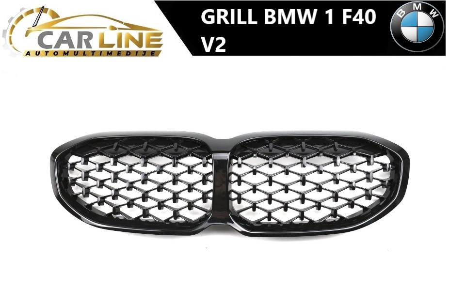 BMW 1 F40 PREDNJI GRILL V2 2019