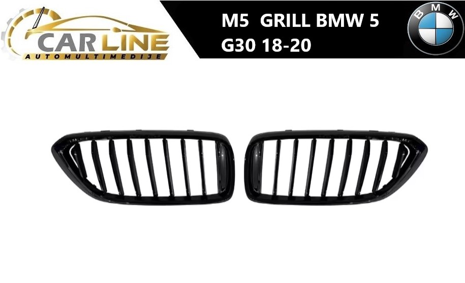 BMW 5 G30 M5 PREDNJI GRILL 18-20