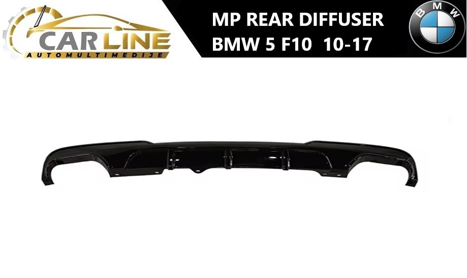 BMW 5 F10 MP ZADNJI DIFUZOR 10-17
