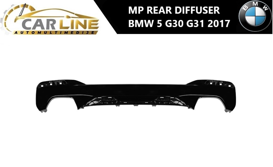 BMW 5 G30 MP ZADNJI DIFUZOR 2017