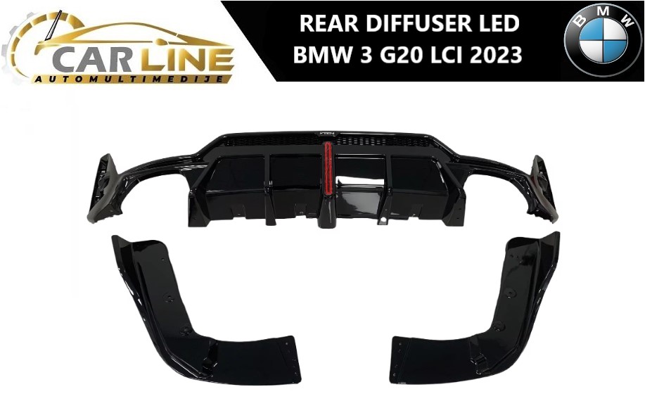 BMW 3 G20 LCI LED ZADNJI DIFUZOR 2023