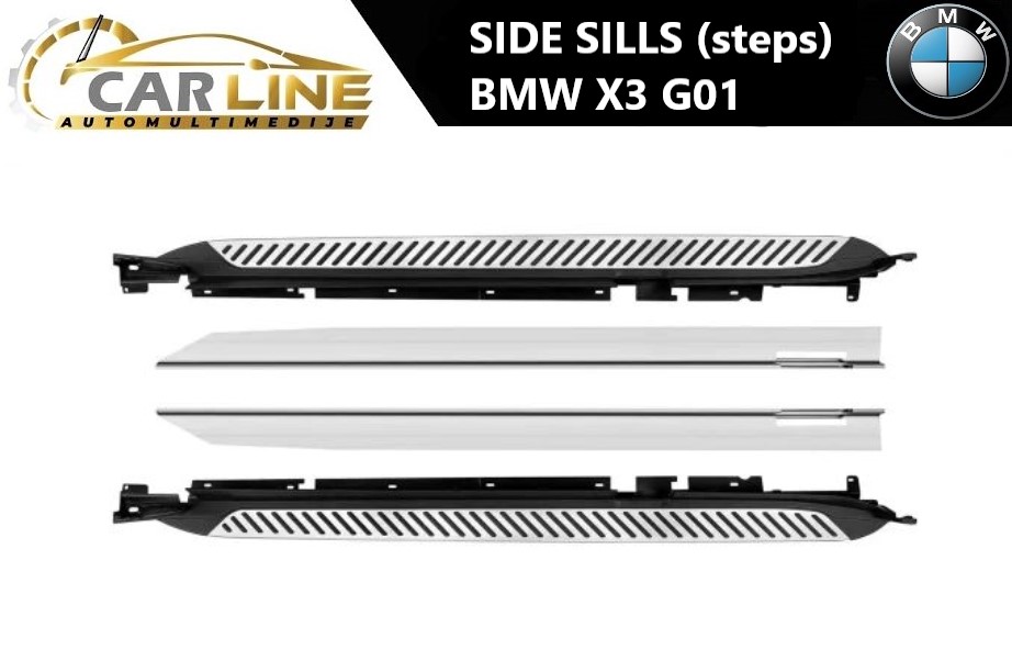 BMW X3 G01 PRAGOVI SET 18-22