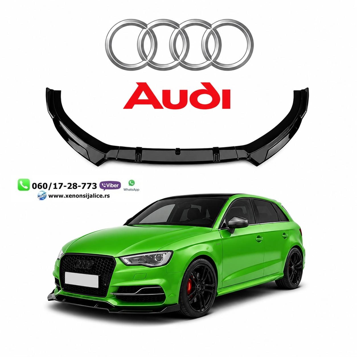 AUDI A3 12-16 LIP S LINE RS