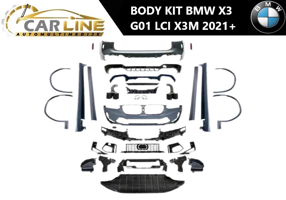 BMW X3 G01 X3M LCI BODY KIT 2021+