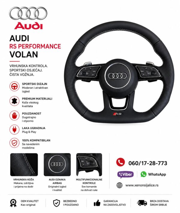 VOLAN AUDI,A1,A3,A4,A5,A6,A7,A8,TT,Q3,Q5,Q7