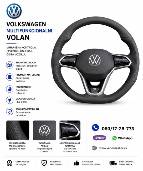 VOLAN VW GOLF 7,GOLF 8,ARTEON