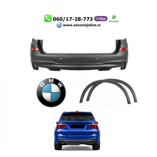 BMW X3 F25 11-14 ZADNJI BODY KIT M