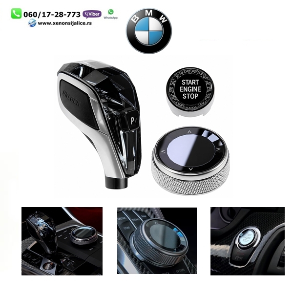 BMW 4 G22,G23,G26 20-24 RUCICA MENJACA KRISTALNA M
