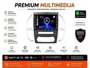 MERCEDES VITO MULTIMEDIJA ANDROID,CAR PLAY NAVIGACIJA TOUCH SCREEN 10 INCA