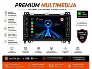 MERCEDES A,B KLASA,SPRINTER,VITO,VIANO MULTIMEDIJA ANDROID,CAR PLAY NAVIGACIJA TOUCH SCREEN 10 INCA (Kopiraj)