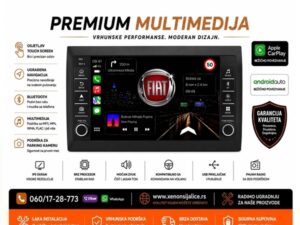 FIAT BRAVO MULTIMEDIJA ANDROID,CAR PLAY NAVIGACIJA TOUCH SCREEN 10 INCA