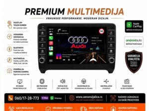 AUDI TT ANDROID,CAR PLAY MULTIMEDIJA NAVIGACIJA TOUCH SCREEN 10 INCA