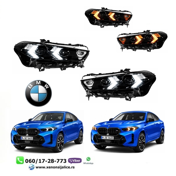 BMW X6 G06 18-23 LED FAROVI