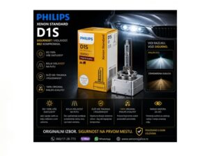 XENON SIJALICA PHILIPS D1S POJACANA 50%