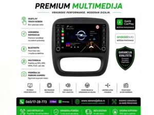 OPEL VIVARO MULTIMEDIJA ANDROID,CAR PLAY NAVIGACIJA TOUCH SCREEN 10 INCA