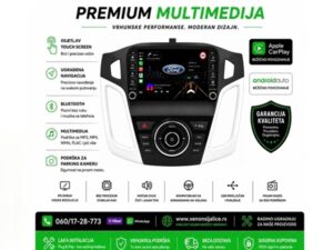 FORD FOCUS NOVI TIP MULTIMEDIJA ANDROID,CAR PLAY NAVIGACIJA TOUCH SCREEN 10 INCA