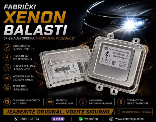 FABRICKI XENON BALASTI ORIGINALNI
