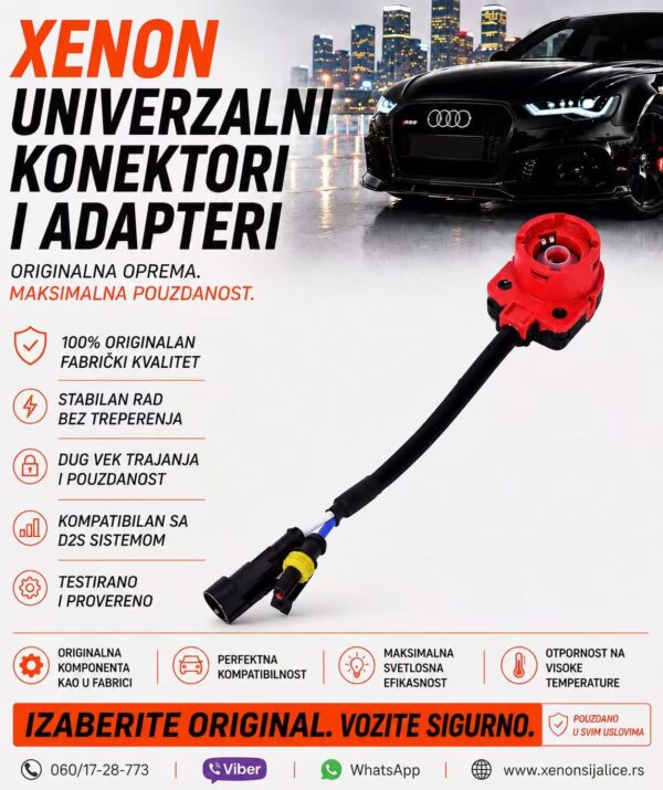 XENON UNIVERZALNI KONEKTORI I ADAPTERI