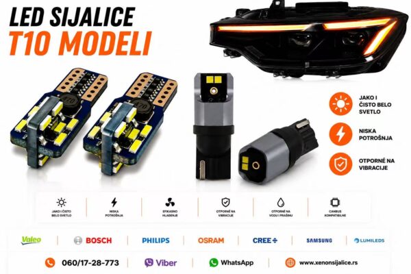 T10,W5W,UBODNE LED SIJALICE