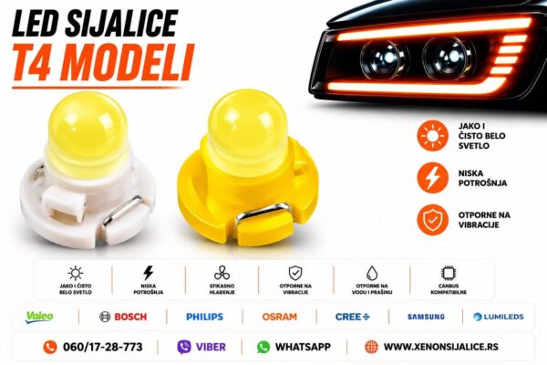 T4 LED SIJALICE