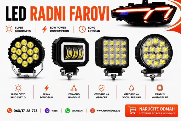 LED FAROVI RADNI FAROVI