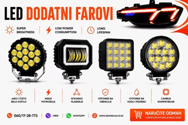 LED DODATNI FAROVI