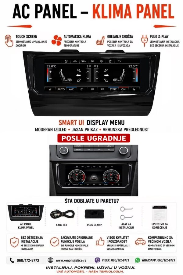 AC KLIMA PANEL VW GOLF 6