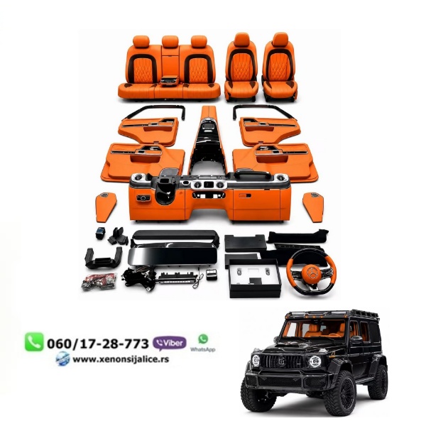 MERCEDES G KLASA W463 00-19 ENTERIJER BRABUS NARANDZASTI