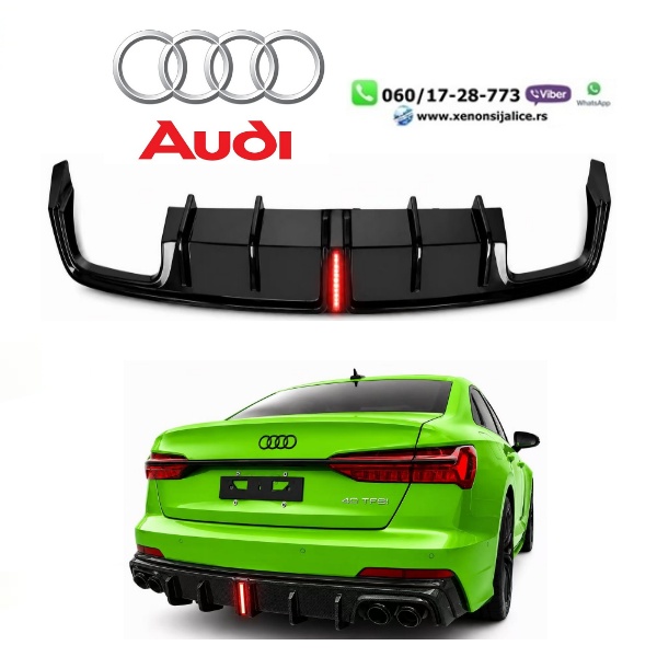 AUDI A6 18-24 DIFUZOR LED S LINE RS