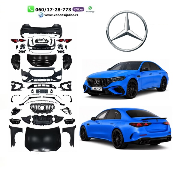 MERCEDES E KLASA W213 17-20 BODY KIT AMG U W214 23-26