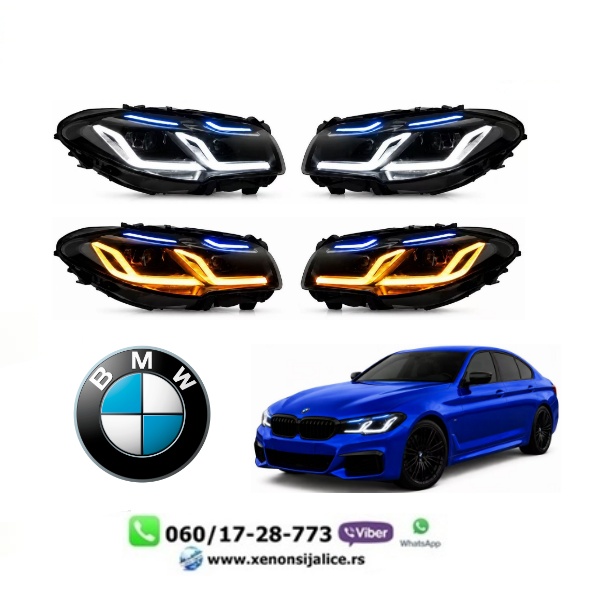 BMW 5 F10 10-13 LED FAROVI