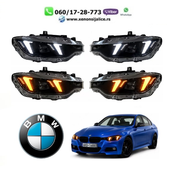 BMW 3 F30 11-15 LED FAROVI