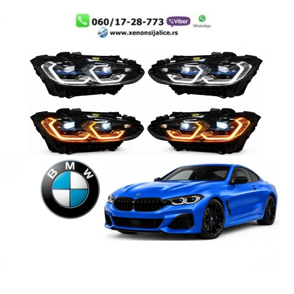 BMW 8 G14 G15 G16 18-25 LED FAROVI