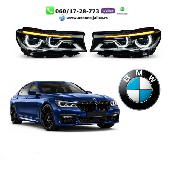 BMW 7 G12 15-19 LED FAROVI