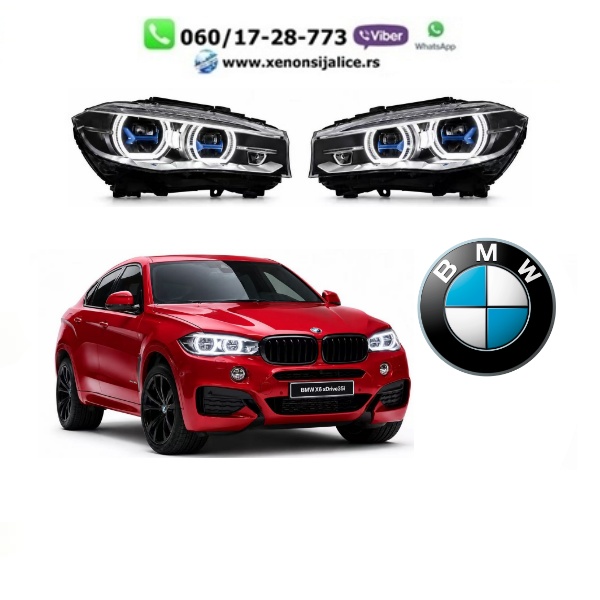 BMW X6 F16 14-19 LED FAROVI
