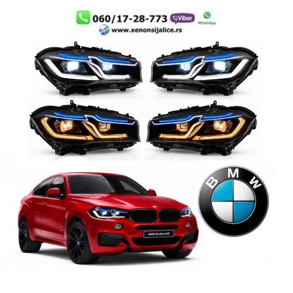 BMW X6 F16 14-19 LED FAROVI