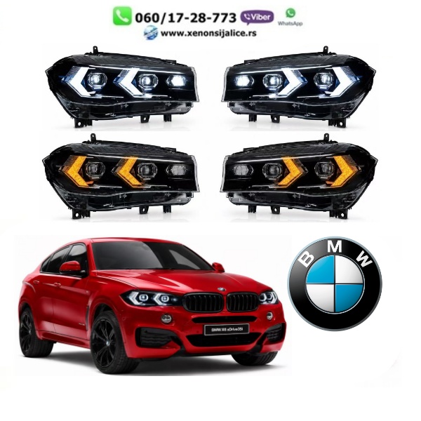 BMW X6 F16 14-19 LED FAROVI