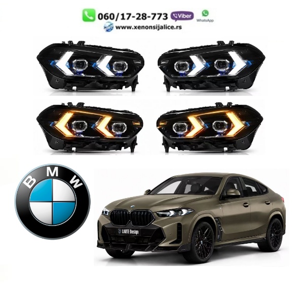 BMW X6 G06 18-23 LED FAROVI