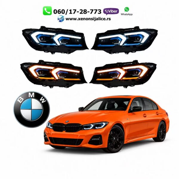 BMW 3 G20 22-25 LED FAROVI